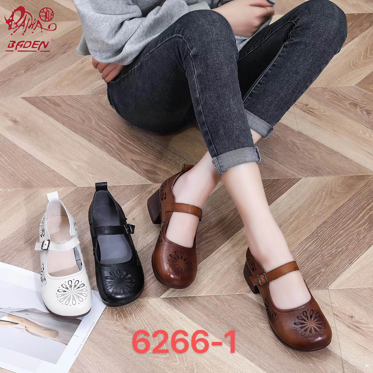 Genuine leather sandals-A07