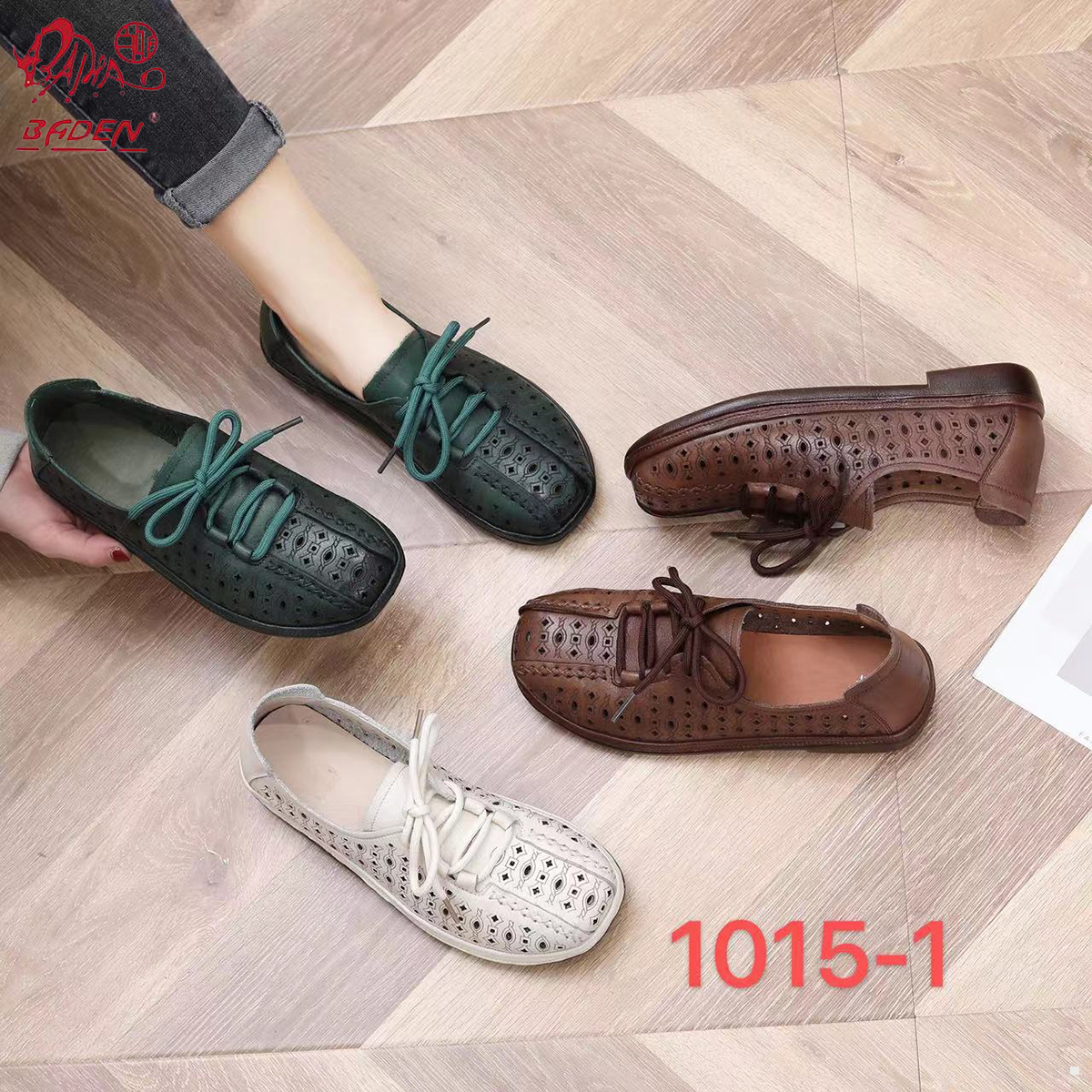 Genuine leather sandals-A08