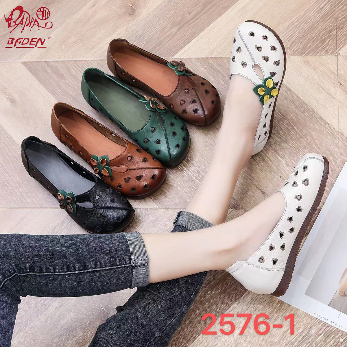 Genuine leather sandals-A09