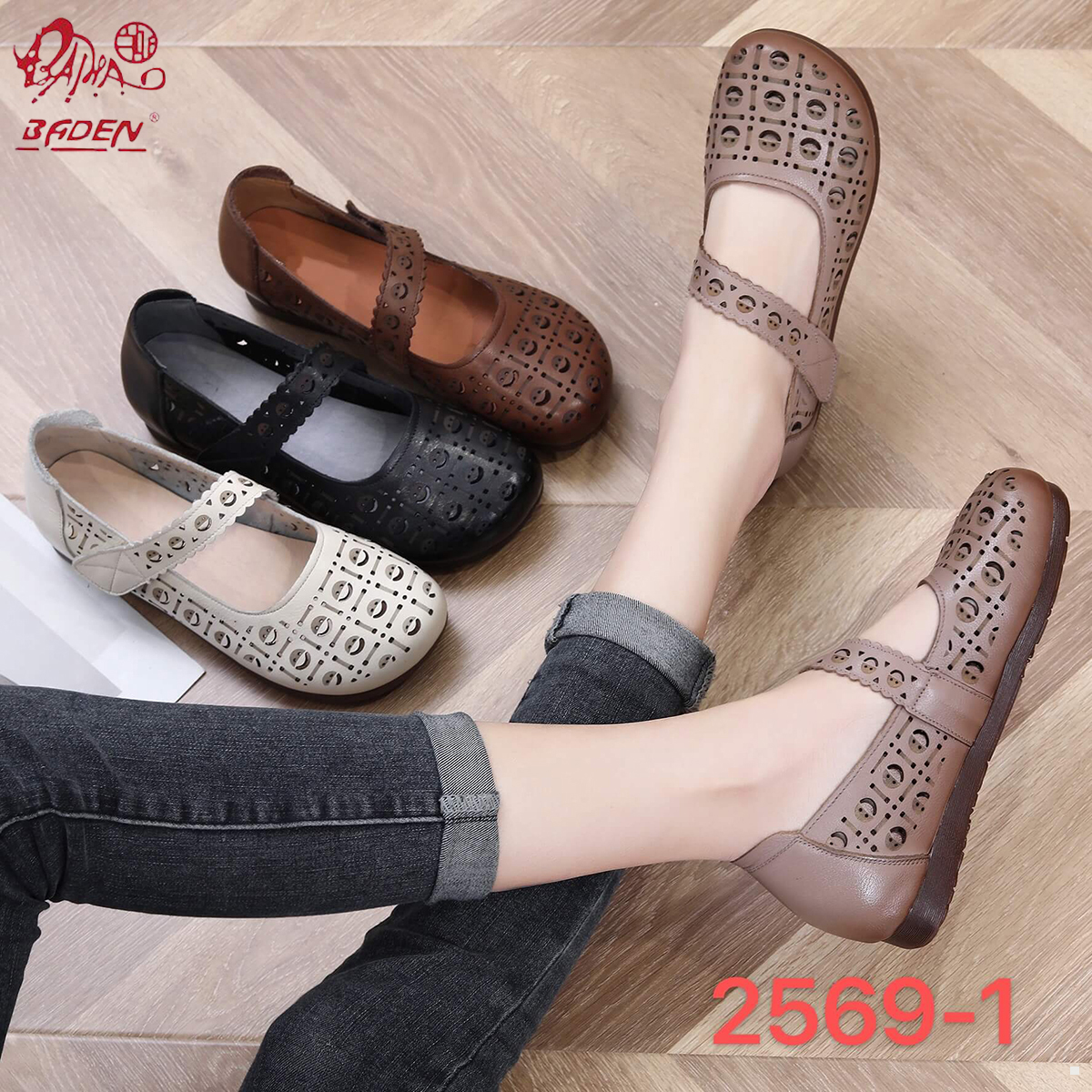 Genuine leather sandals-A10