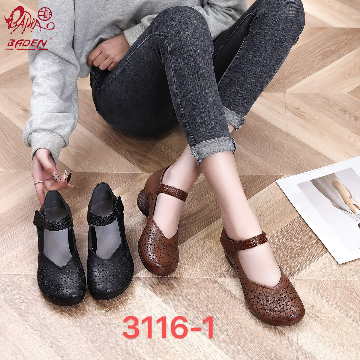 Genuine leather sandals-A10