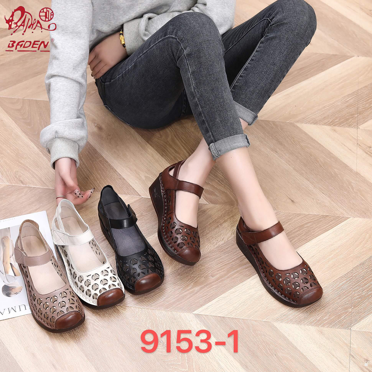 Genuine leather sandals-A10