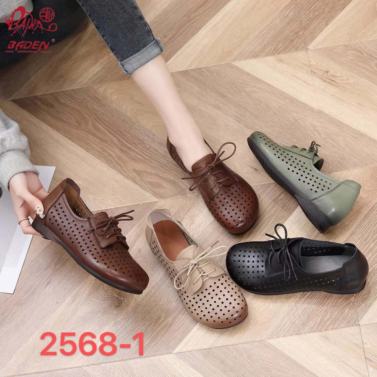 Genuine leather sandals-A10